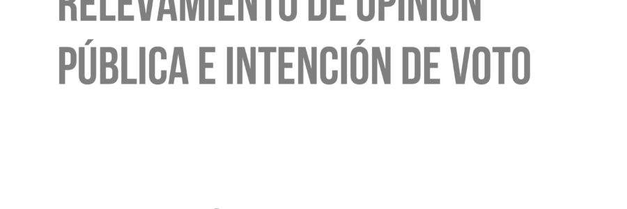 Relevamiento de Opinión pública e Intención de voto en CABA Julio 2017